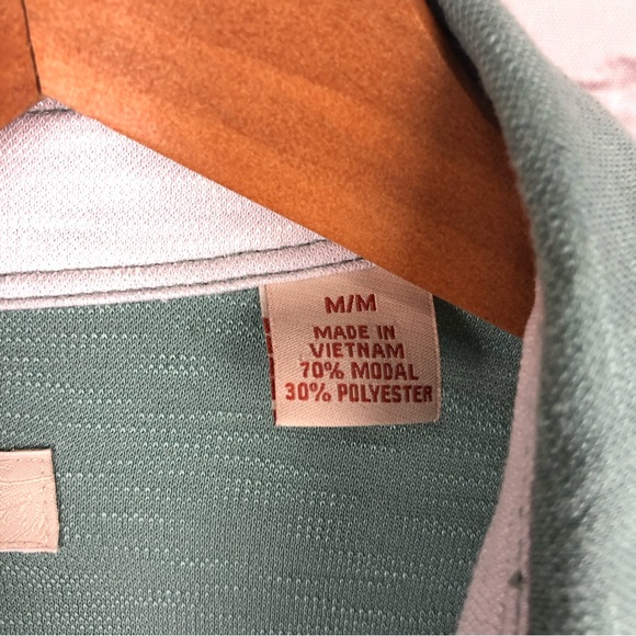 Tommy Bahama Green Polo Men's Sz M - Picture 3 of 8